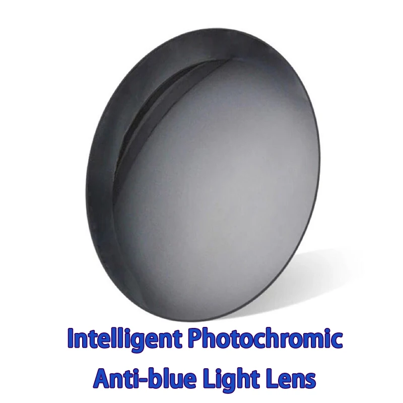 

1.56 Intelligent Photochromic to Grey Anti Blue Light Blocking Resin Lens Myopia Presbyopia Astigmatism Optical Glasses Lens