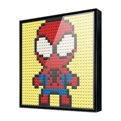 Isometric Pixel Art 32x32 Dots Bricks 1x1 Mini Square Building Blocks Wall Portraits Diy Home Decoration Compatible With L Goely Blocks Aliexpress