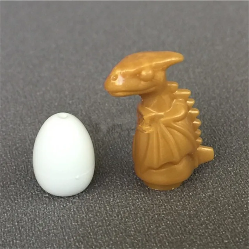 10Pcsset legoingly Dinosaur Egg Jurassic Building Blocks Sets Lot Accessories Model kits DIY Educational Toys for Children (3)