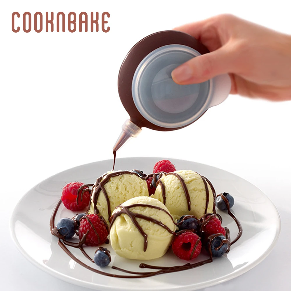 

COOKNBAKE Cake Decorating Tip Sets Silicone Cake Muffin Macaron Piping Icing Baking Tool Pot 3 Nozzles Macaroon decorating pen