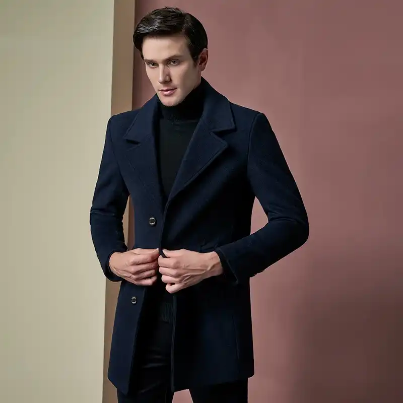 mens slim fit peacoat express