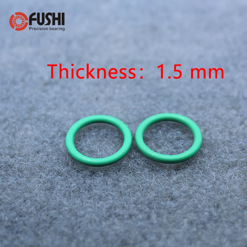 CS1.5 mm FKM резиновое уплотнительное кольцо OD 5 5/6/6.5/7/7.5/8/8.5*9/9 мм 1 шт. фторвая прокладка