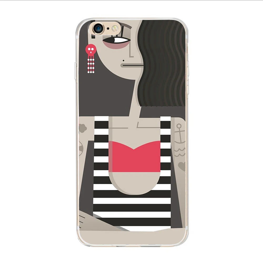 Модный женский чехол с рисунком Луны для iphone7 6 S Plus 4S 5S Samsung Galaxy S5 S4 S3 S6 S7 Edge|case cover|cover