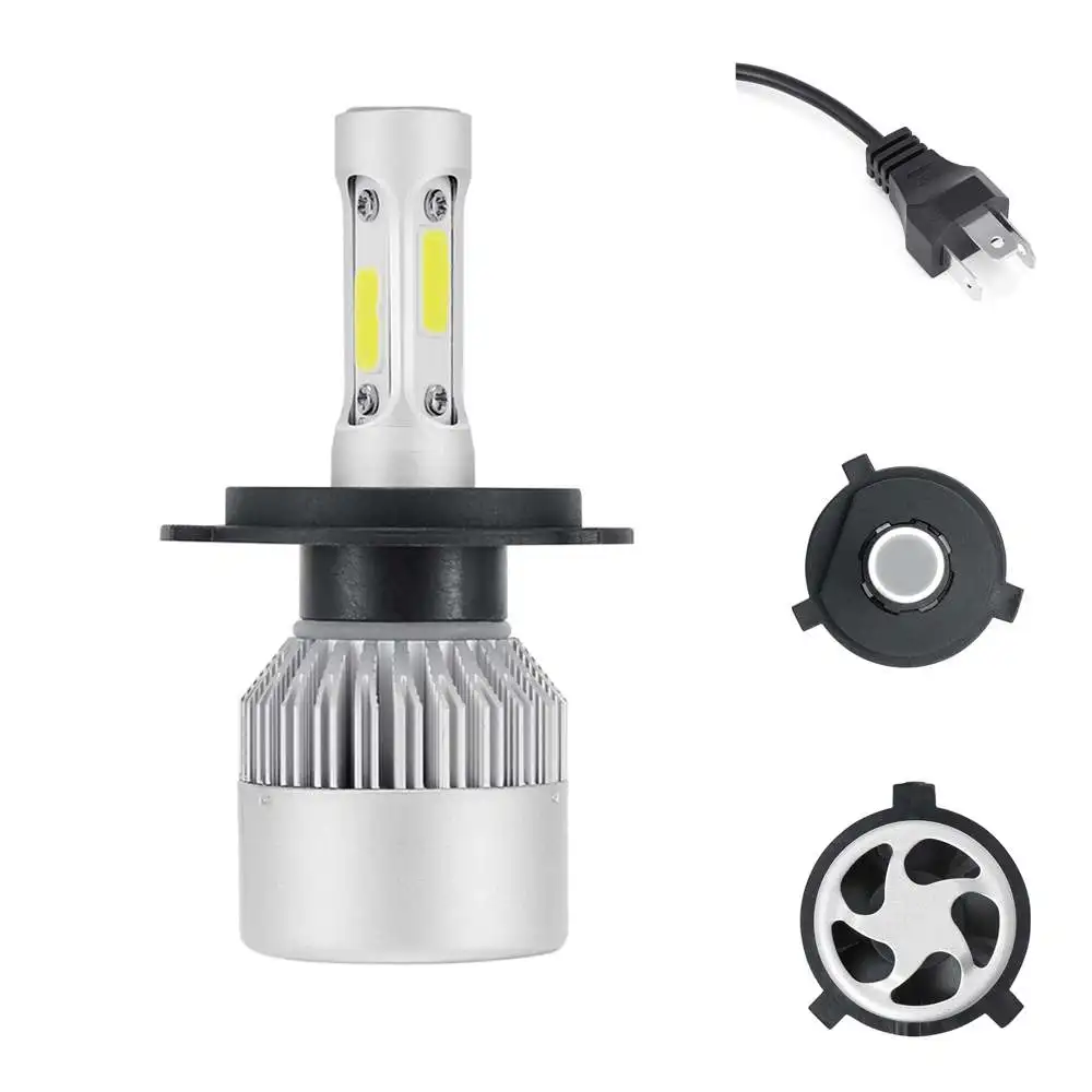1 Piece H7 LED Car Led Headlight Bulb Auto Headlamp High Low Beam Lamp