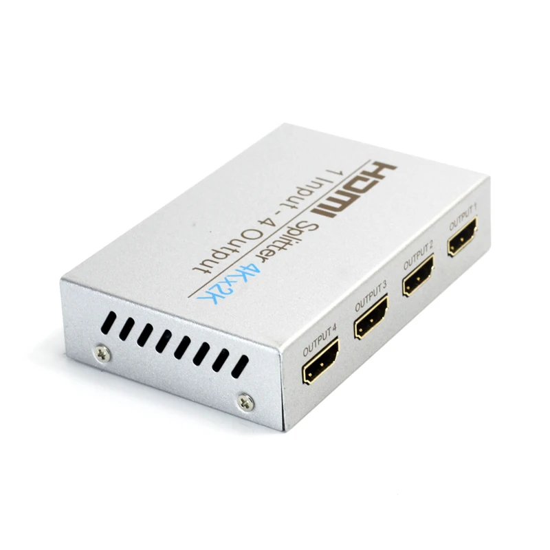 AIXXCO HDCP HDMI сплиттер Full HD 1080p видео HDMI коммутатор 1X2 1X4 Сплит 1 в 2 Выход Усилитель дисплей для HDTV DVD PS3