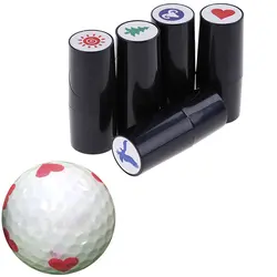Случайный Быстросохнущий пластиковый мяч для гольфа штамп маркер впечатление уплотнение Гольф клуб аксессуары символ Гольф сувенирный