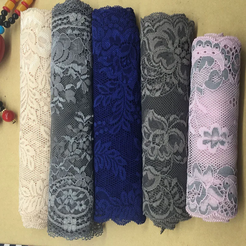 Цветные эластичные кружевные аксессуары для одежды сделай сам|elastic lace|diy clothing