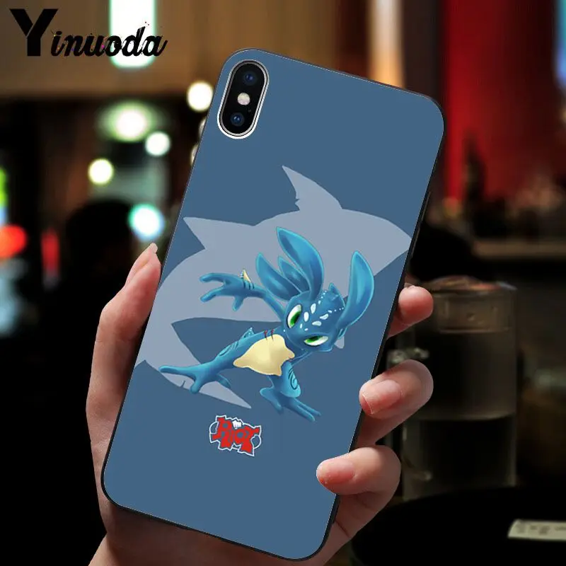 Yinuoda League of legends мягкий силиконовый черный чехол из ТПУ для Apple iPhone 8 7 6 6S Plus X XS MAX 5 5S SE
