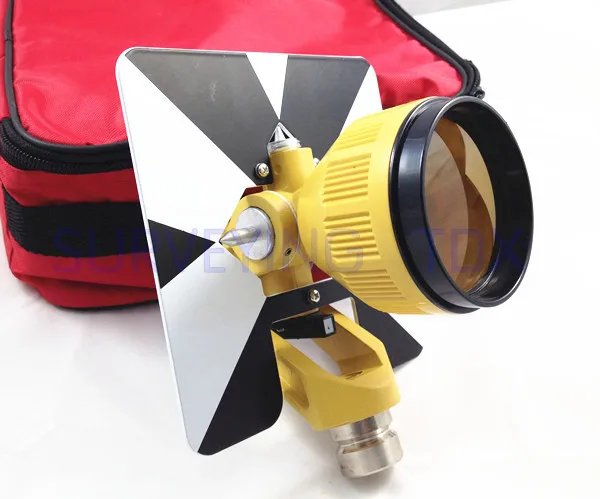 Новинка одна призма для TOPCON общая станция 0 мм офсетная сумка|prism topcon|topcon prismtotal