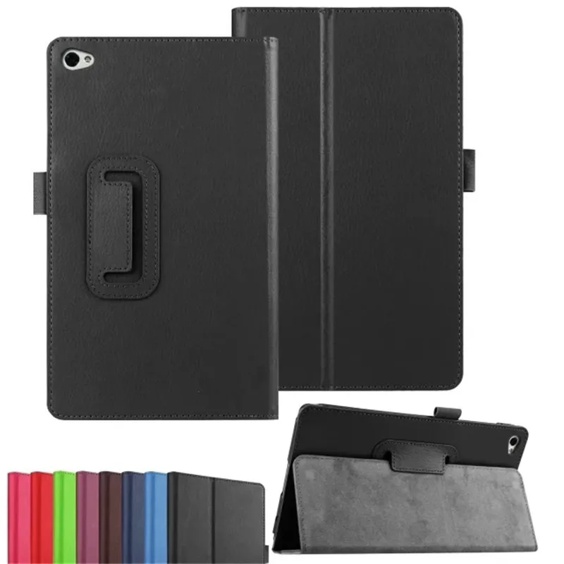 Luxury Litchi Pattern Flip PU Leather Case Cover For Huawei Media Pad M2 M2-801W M2-803L Huawei M2 8.0 Tablet Case Cover 8 Inch  (51)