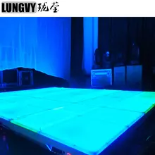 4 шт./лот Лучшая цена RGB сценический СВЕТОДИОДНЫЙ танцпол 1 м* 1 м СВЕТОДИОДНЫЙ танцпол сценический свет