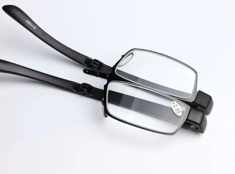 Складные Магнитные тонкие очки для чтения, мини складные диоптрийные очки, очки для дальнозоркости+ 1,0+ 1,5+ 2,0+ 2,5+ 3,0+ 3,5+ 4,0 YQ479