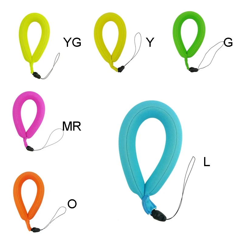 Водонепроницаемая плавающая пена для дайвинга браслет на руку подводная камера рукоятка с шнурком для бассейна, погружаемый в воду