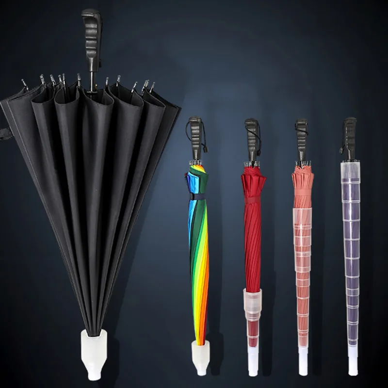 Yesello Водонепроницаемый Чехол, Длинные зонты, ветростойкий складной зонт с длинной ручкой, водонепроницаемый чехол, ветрозащитный зонтик от дождя