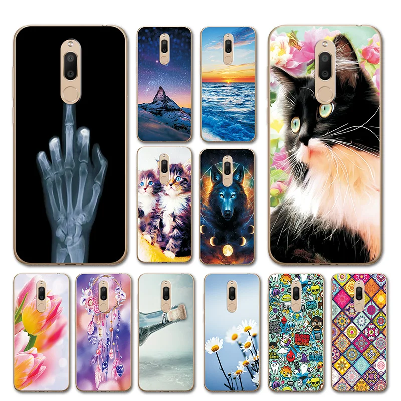 

Beautiful Fundas For Meizu M6T M811H 5.7'' Cases Cover Love Heart Silicon M811H Phone Shell For Meizu M 6T Phone Bags Capa
