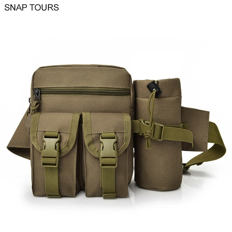 SNAP TOURS 2020 Discount Only Today Nylon Waterproof Hiking Travel Waist Bag For Men Casual Solid Male Sports Belt Fitness | Багаж и сумки