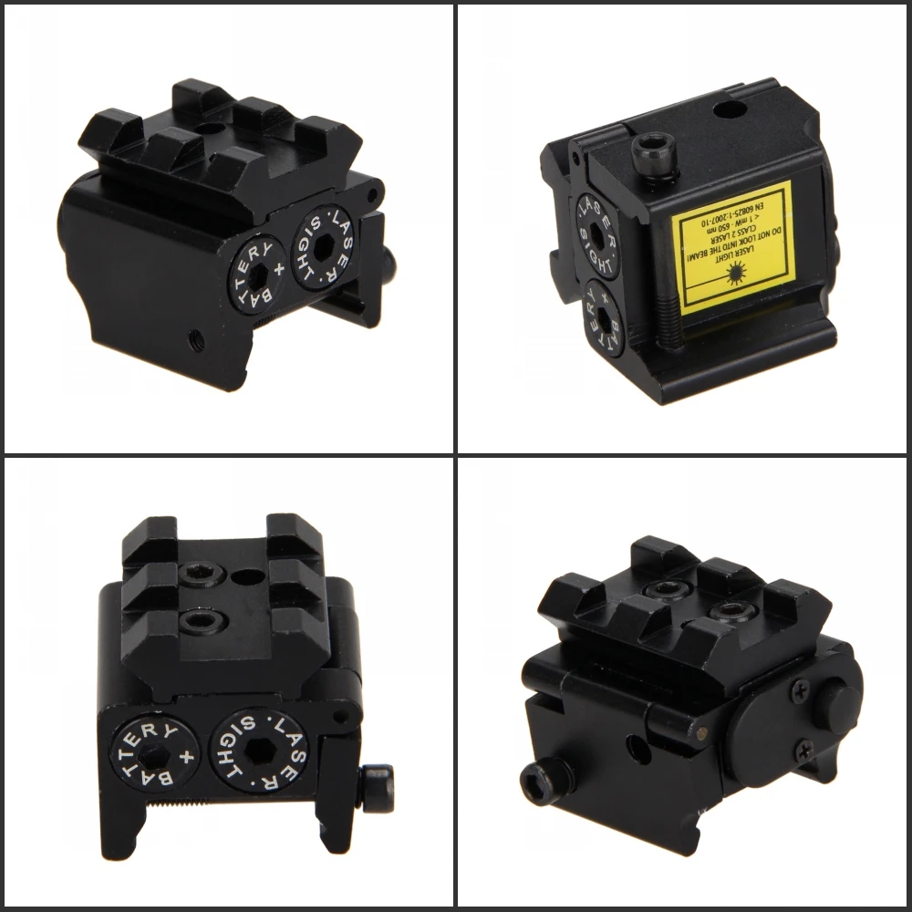 

Hot Compact 650nm Red Laser Sight 20mm Rail Mount For 1911 M9 Glock 17,19,20,21,22,23,30,31,32