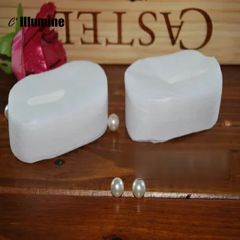 순수 천연 커튼 아이 마스크 티슈 와이프 재료 1000 피스, 페이셜 메이크업 도구, 뷰티 살롱