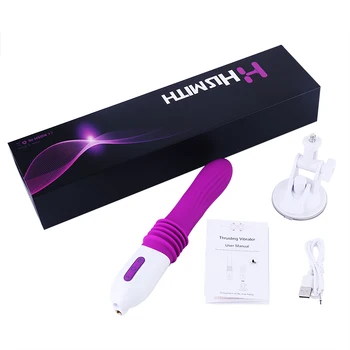 Hismith Automatic Powerful Sex Machine Hand Free Sex Machine Gun for Women Vibration Dildo with Sucktion 3 Kinds Thrusting 10 Sp 6