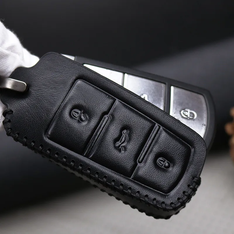 Чехол для ключей чехол VW CC Passat B5 B6 B7 B8 Golf 4 5 6 7 MK7 Polo Bora Jetta Tiguan R36 B7L аксессуары