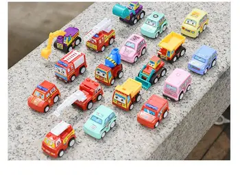 

Car kit, children's Mini engineering vehicle, car model, boy's inertia gift toy 6PC