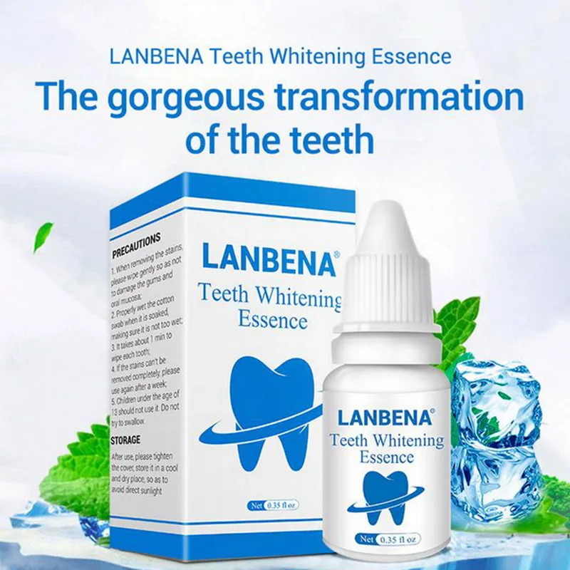 

LANBENA Hotest Teeth Whitening Essence Oral Hygiene Cleaning Serum Powder Eliminates Plaque Teeth Teeth Whitening Tool Paste
