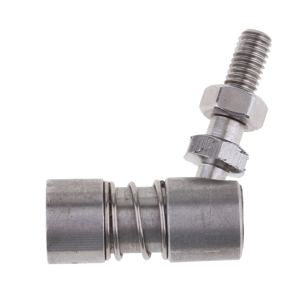 2X 304 Stainless Steel Control Cable Shift Throttle Ball Joint Boat Hardware
