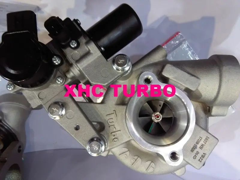 

NEW RHV4 VB22 VB36 17208-51020 51021 Turbo Turbocharger for TOYOTA Landcruiser V8D 1VD-FTV VDJ76/78/79 4.5L 195KW 2007-