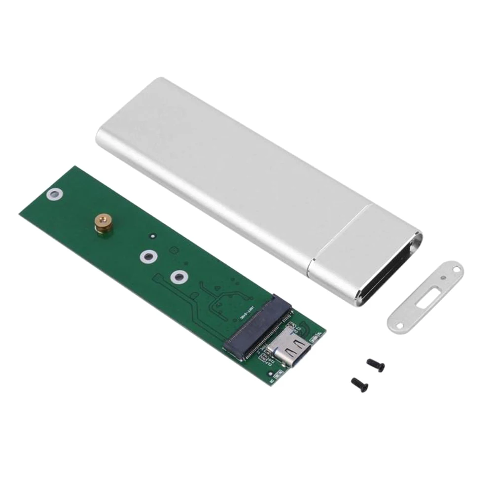 M.2 NGFF SSD 6 Гбит/с USB 3,1 Тип-C конвертер адаптер Корпус M2 SSD Тип-C жесткий диск коробка