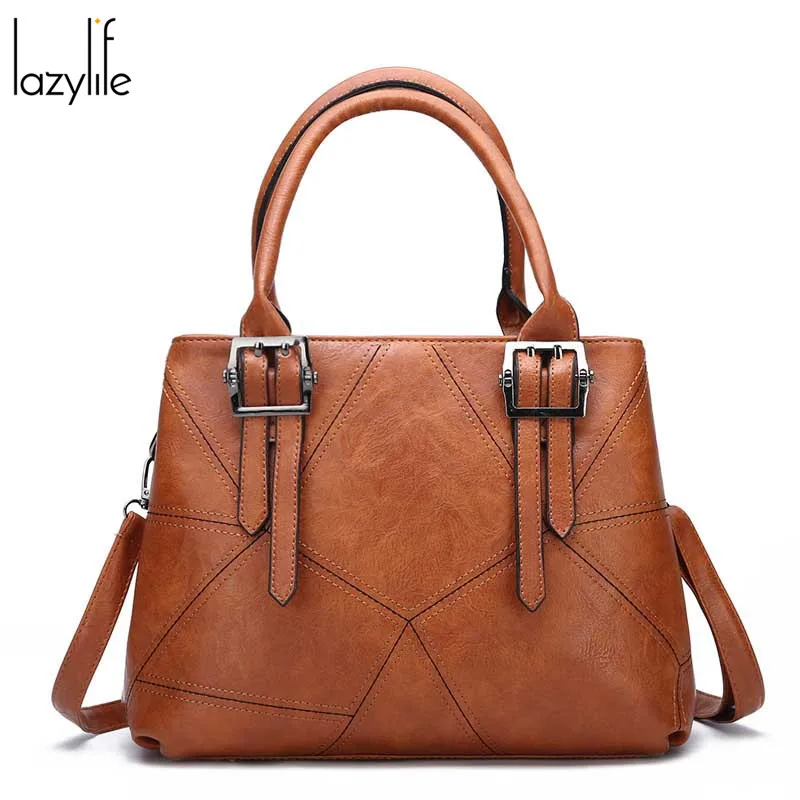 LAZYLIFE PU leather shoulder crossbody bags for women 2019 bags handbags women famous brands women leather handbags