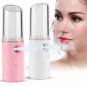 

25ml Nano Atomization Mist Sprayer Face Skin Moisturizing Mist Spray Steamer Ultrasonic Face Cleaning Beauty Instruments