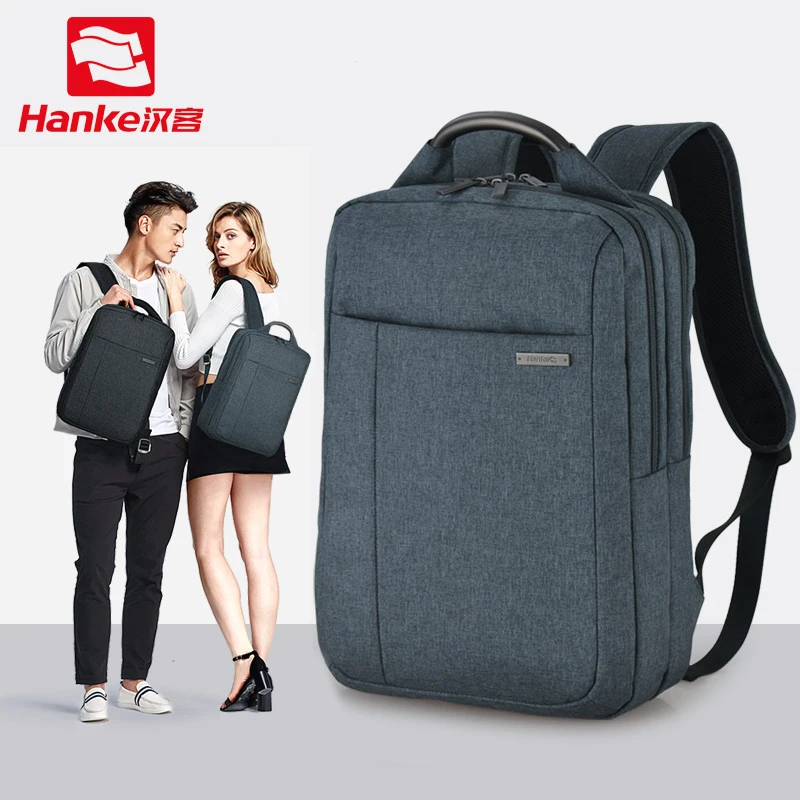 Hanke Laptop Rucksack 15,6 Männer Casual College Rucksack Weibliche Frauen Schulranzen Teenager Kapazität Reise Business Rucksack H6505 Günstig
