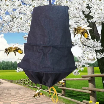 

3 Layers Black Bee Cage Beekeeping Tool To Catch With Wild Bee Recruit Black Outdoor Use Beekeeping Tool