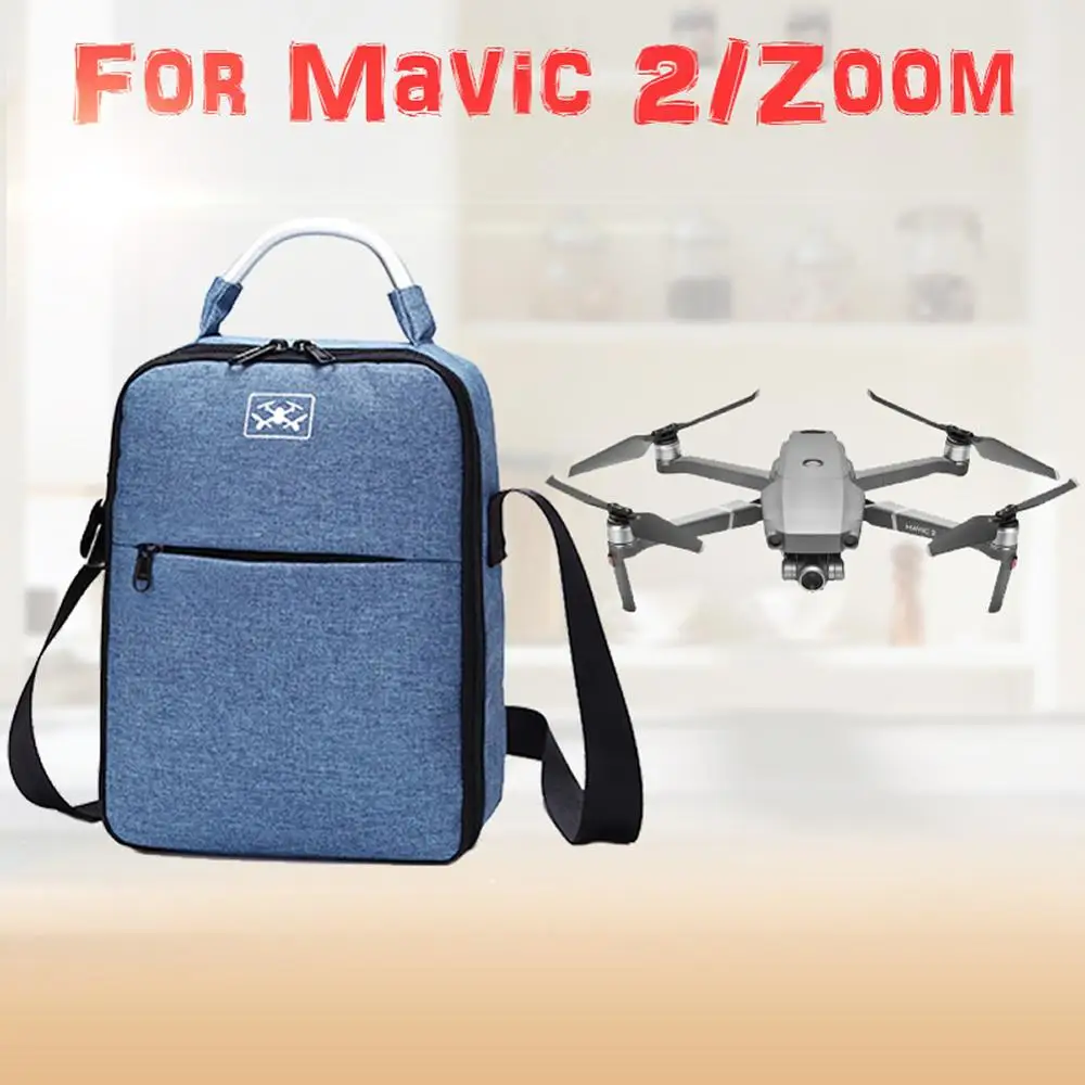 Kopen Nieuwe DJI Mavic 2 Zoom Schoudertassen Crossbody Tas Waterdichte All ronde Combinatie Multi functionele Opslag Voor Drone accessoires