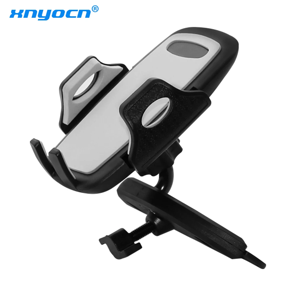Xnyocn Universal Auto Car CD Slot Phone Holder Cobao Adjustable Cell Mobile Phone Holders for