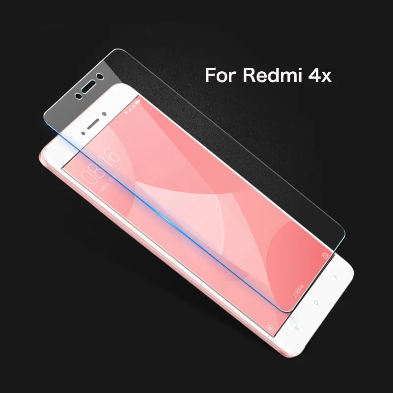 

4x Tempered Glass for Xiaomi Redmi 4x Screen Protector Clear Glass Film for Redmi 4x on Redmi 4x Screen Transparent Glass Film