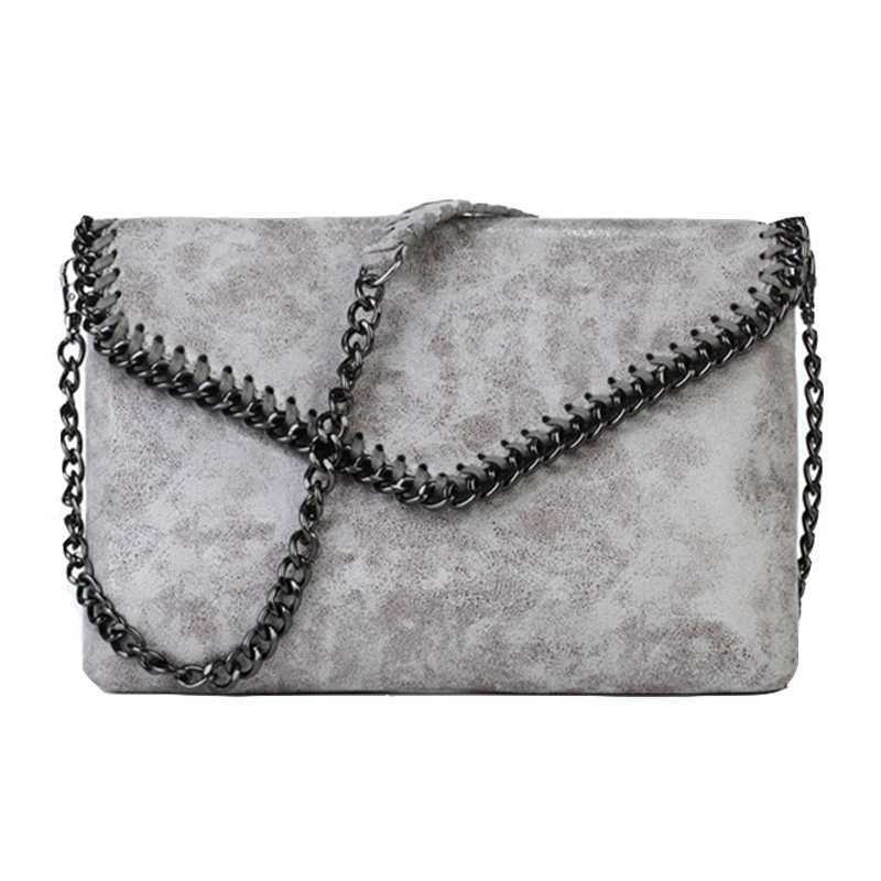 Newest Fashion Design Women Shoulder Bag High Grade PVC Crossbody Bag Chain Messenger Bag Famous Brand