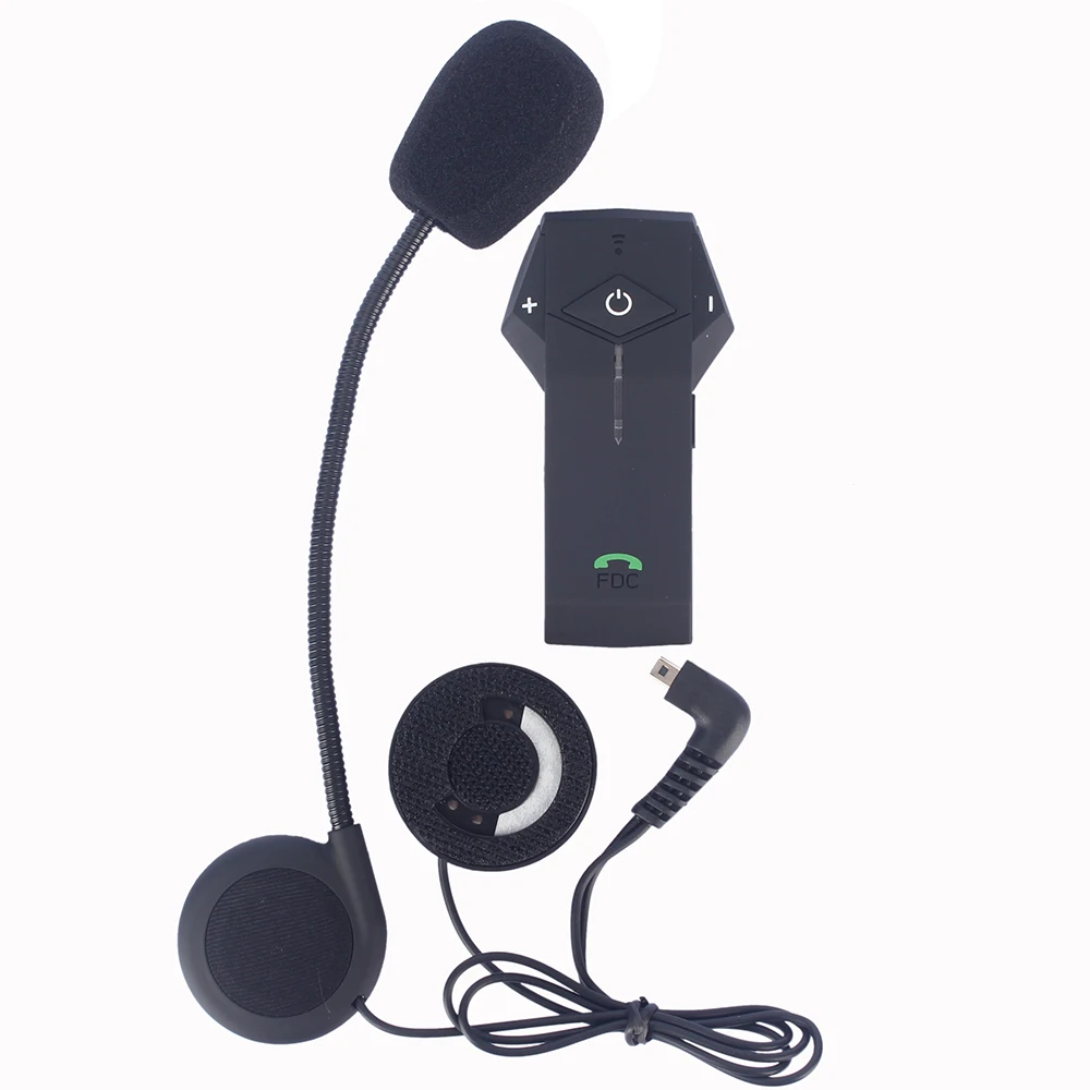 2017 New Version FM NFC function Multi BT Interphone Motorcycle Helmet Bluetooth Intercom Headset Stereo music