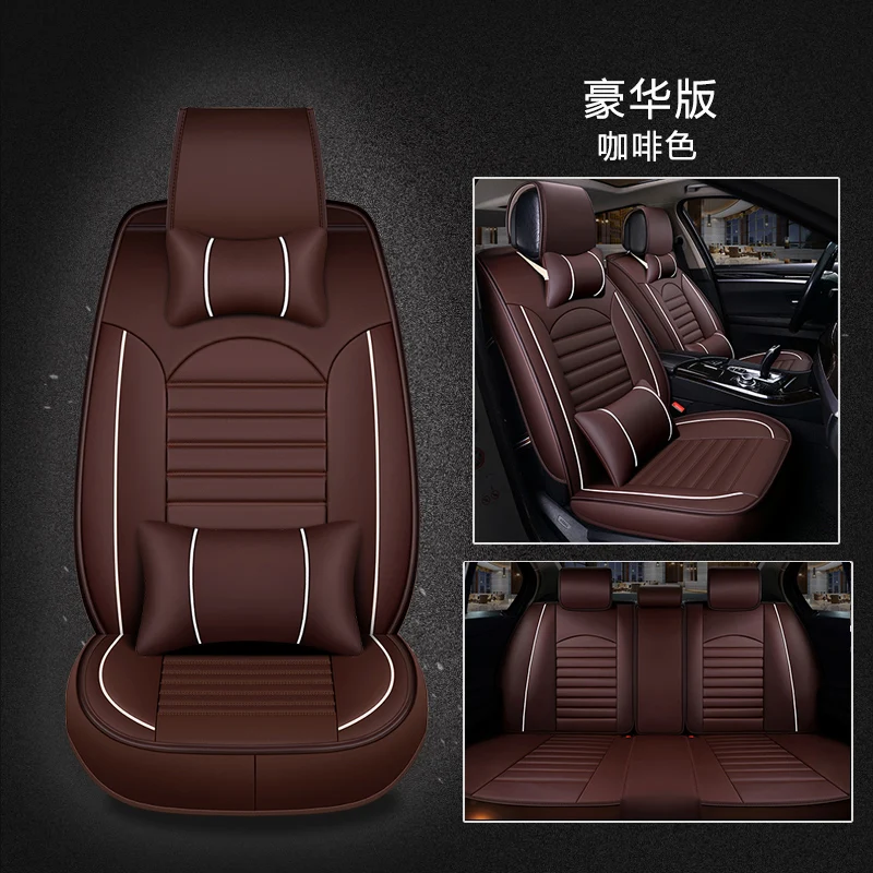Универсальные чехлы на сиденья из искусственной кожи для VW Polo Beetle golf ЭОС Гольф