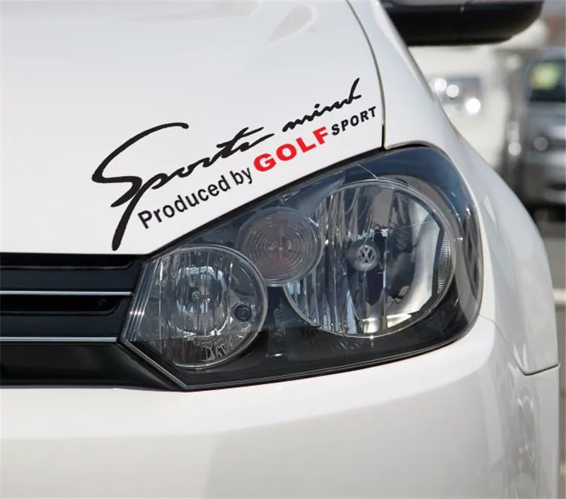 Автомобильная наклейка Sports Mind произведенная Golf Sport автомобильная фара дверь