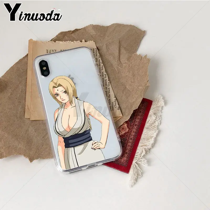 Чехол для телефона Yinuoda Naruto Sasuke Sakura Anime iPhone X Xs Xr XsMax 6 6s Plus 7 7plus 8 8plus 5 5s 5c SE|Бамперы| |