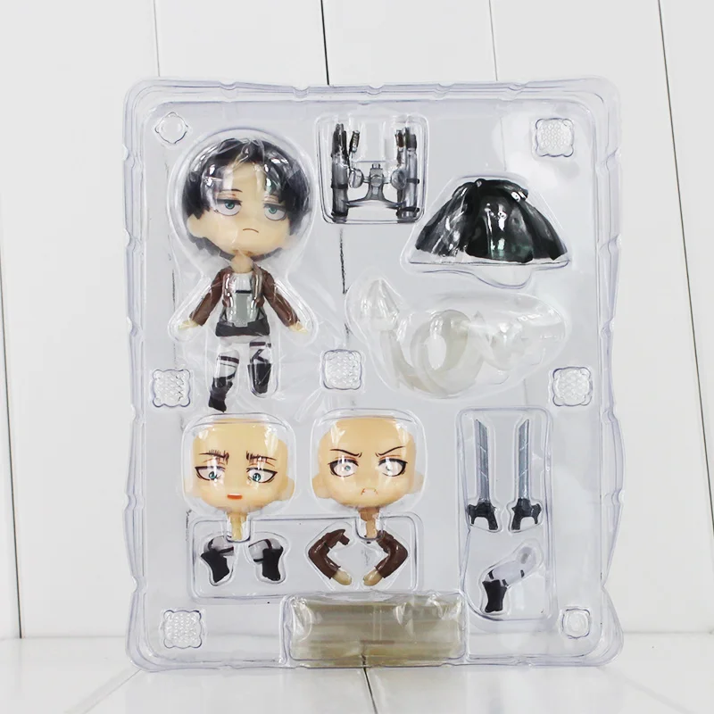 Skup Atak na tytana Shingeki no Kyojin harcerstwo Levi Rivaille PVC zabawka z kolekcji figurek akcji 10cm