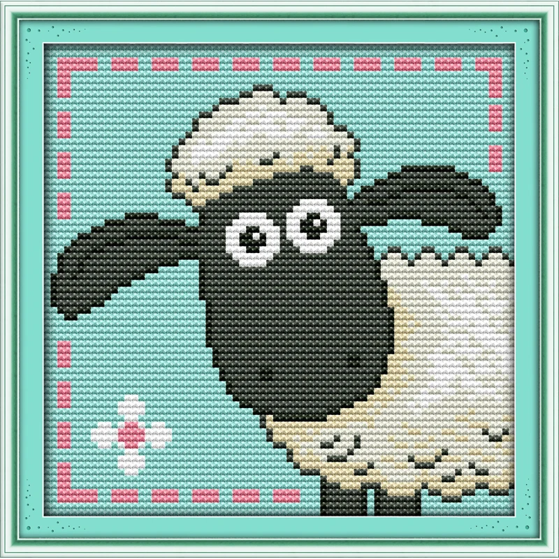 Everlasting love Little Sheep китайские наборы для вышивки крестом экологический хлопок с печатью 11CT DIY новогодние украшения для дома