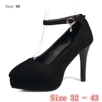 

Women High Heel Shoes Platform Pumps Woman High Heels Party Wedding Shoes Kitten Heels Small Plus Size 32 33 - 40 41 42 43