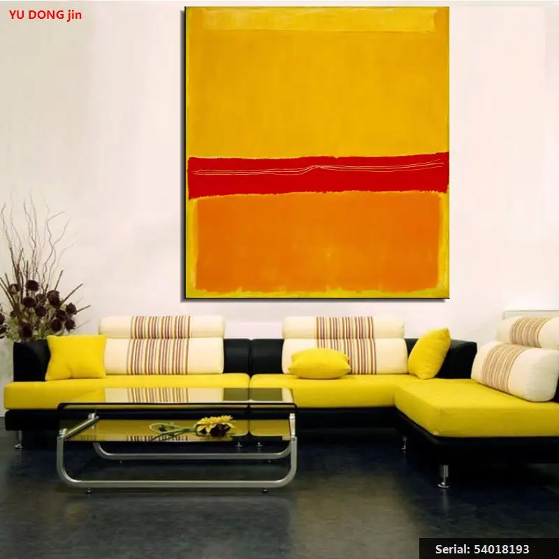 

Mark Rothko Still life Classical oil Painting Drawing art Spray Unframed Canvas hand square gemstone action hologram54018193