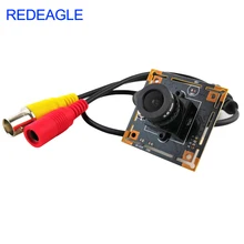 REDEAGLE 700TVL Color CMOS Analog Camera Module CCTV Security Camera with 3.6MM HD Lens