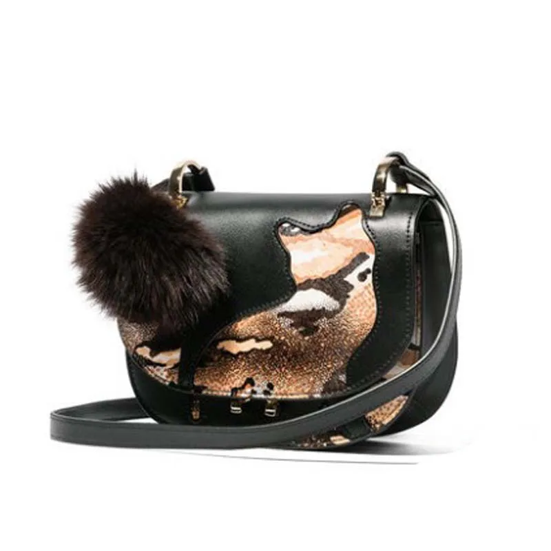 

jinlilai 2018 new brand bag female City trend Korean version personality single Shoulder Bag hundred riding bag