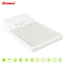 760 люмен Солнечная Светодиодные лампы движения Сенсор 4 режима 42leds SMD 2835 энергосбережения Батарея Высокое качество ABS В виде ракушки Длинные срок службы