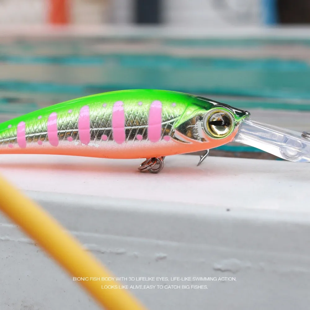VTAVTA Wobbler Minnow Fishing Lure Crankbait 9cm 5.5g Carp Floating Artificial Batis Fishing Tackle Hard Lures minnow for Trout