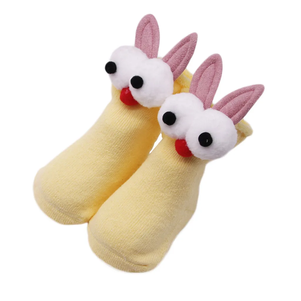 Baby Infant Socks Newborn Cotton Boys Girls Anti-slip Socks Cartoon Socks